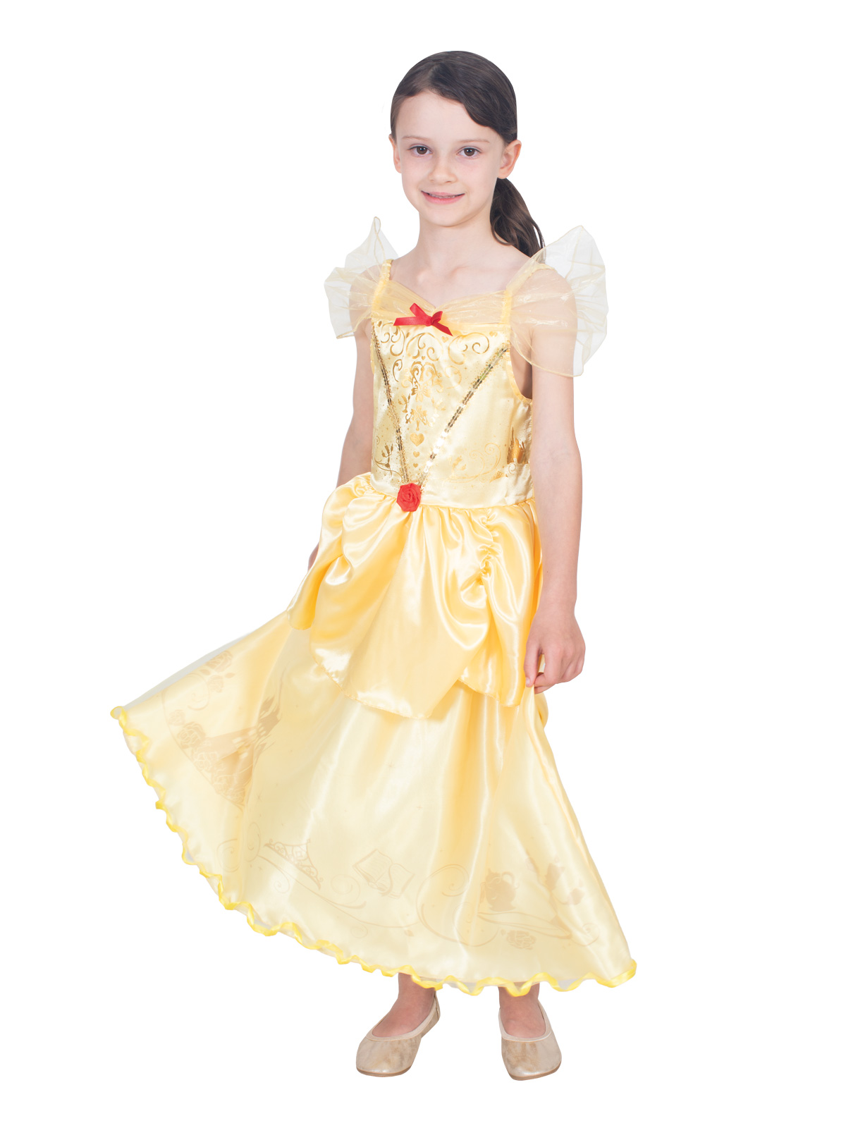 BELLE STORYTELLER DELUXE COSTUME, CHILD - Image 3