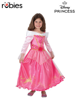 AURORA SLEEPING BEAUTY STORYTELLER DELUXE COSTUME, CHILD