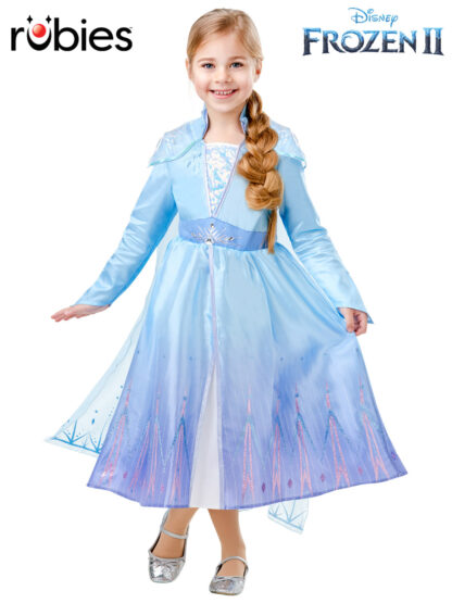 ELSA FROZEN 2 DELUXE COSTUME, CHILD