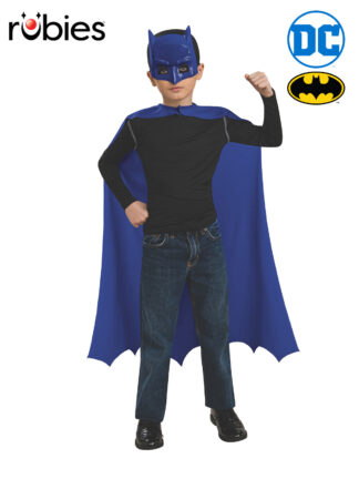 BATMAN BRAVE & BOLD CAPE & MASK SET - CHILD