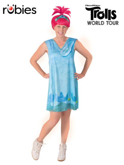 TROLLS POPPY COSTUME, ADULT