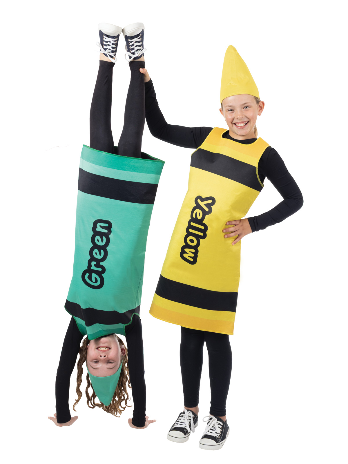 RED CRAYON ADULT TABARD COSTUME - ONE SIZE - Image 5