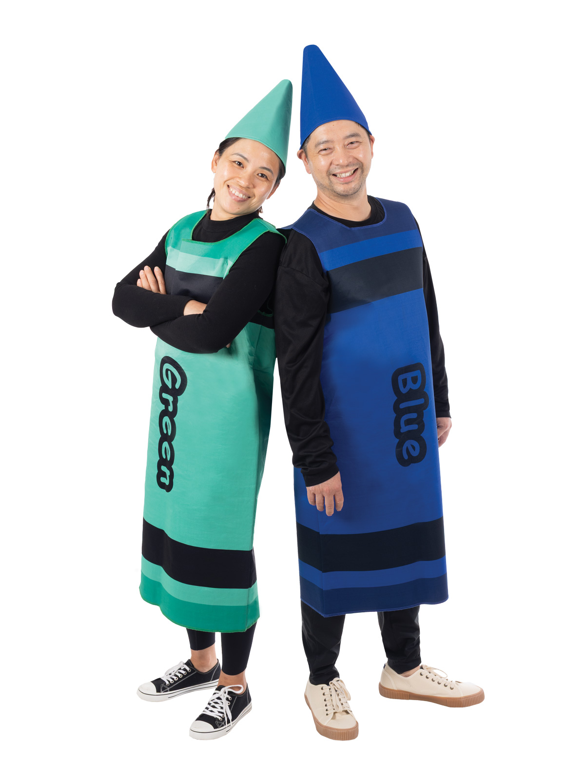 RED CRAYON ADULT TABARD COSTUME - ONE SIZE - Image 4