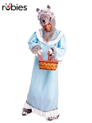 GRANNY WOLF DELUXE COSTUME, ADULT