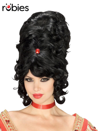 BEEHIVE WIG, BLACK - ADULT