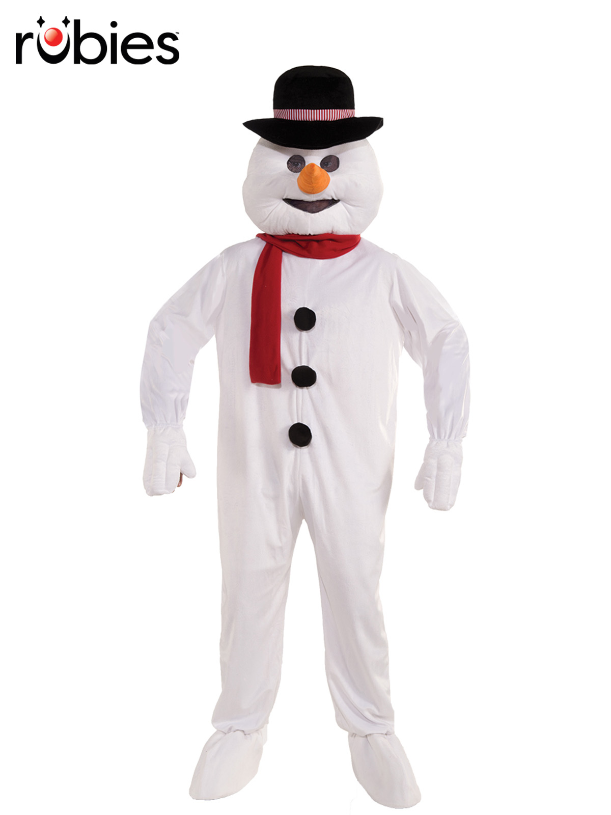 SNOWMAN MASCOT COSTUME, ADULT