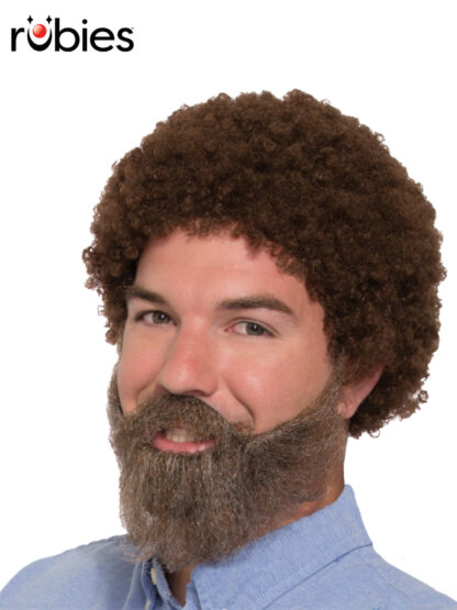 80'S MAN WIG, BEARD & MOUSTACHE - ADULT