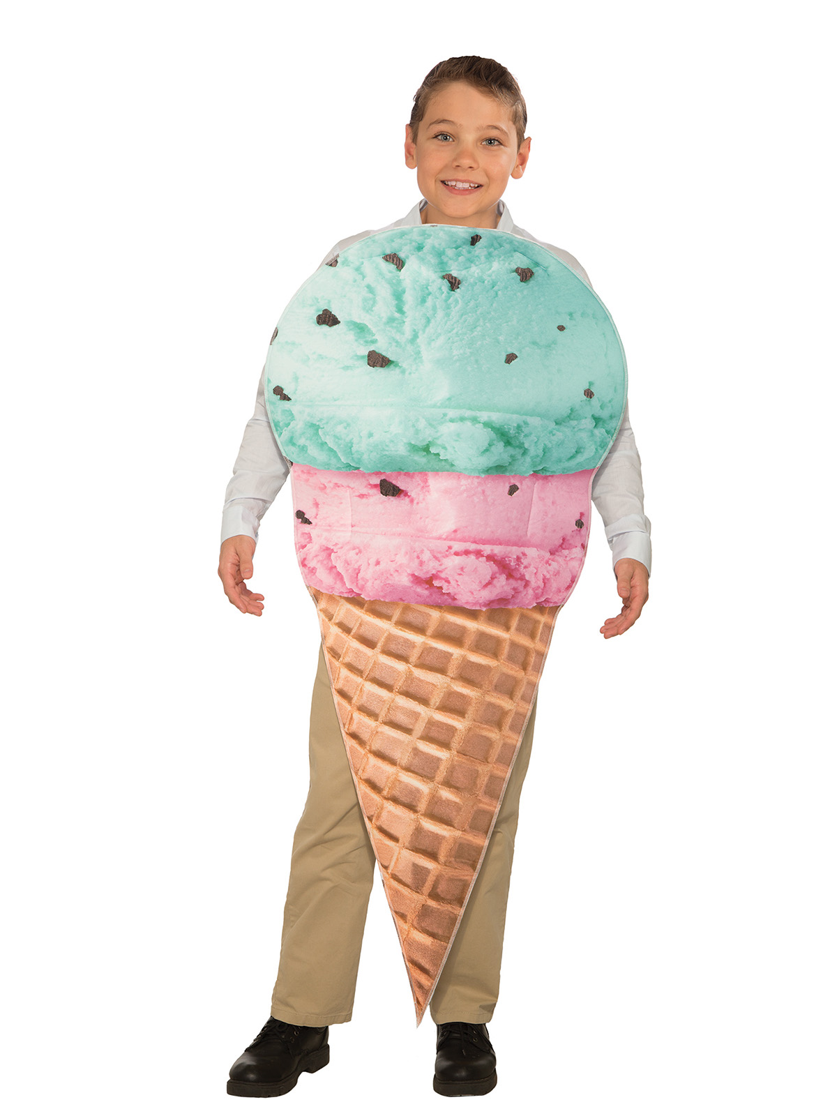 ICE CREAM CONE COSTUME, CHILD - Image 2
