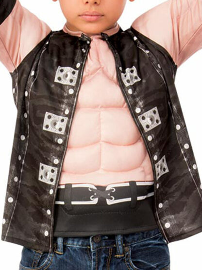 AJ STYLES COSTUME TOP AND GLOVES, CHILD - Image 3