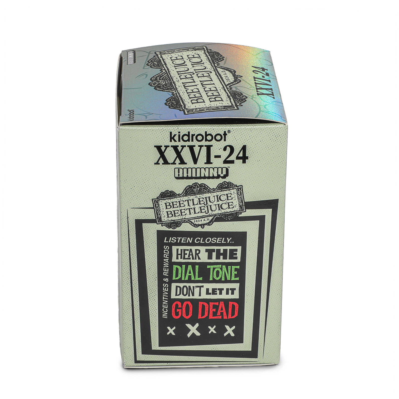 BEETLEJUICE BEETLEJUICE (2024) BHUNNY FLOCKED (STRIPED SUIT) - 4" STYLIZED FIGURE - Image 8