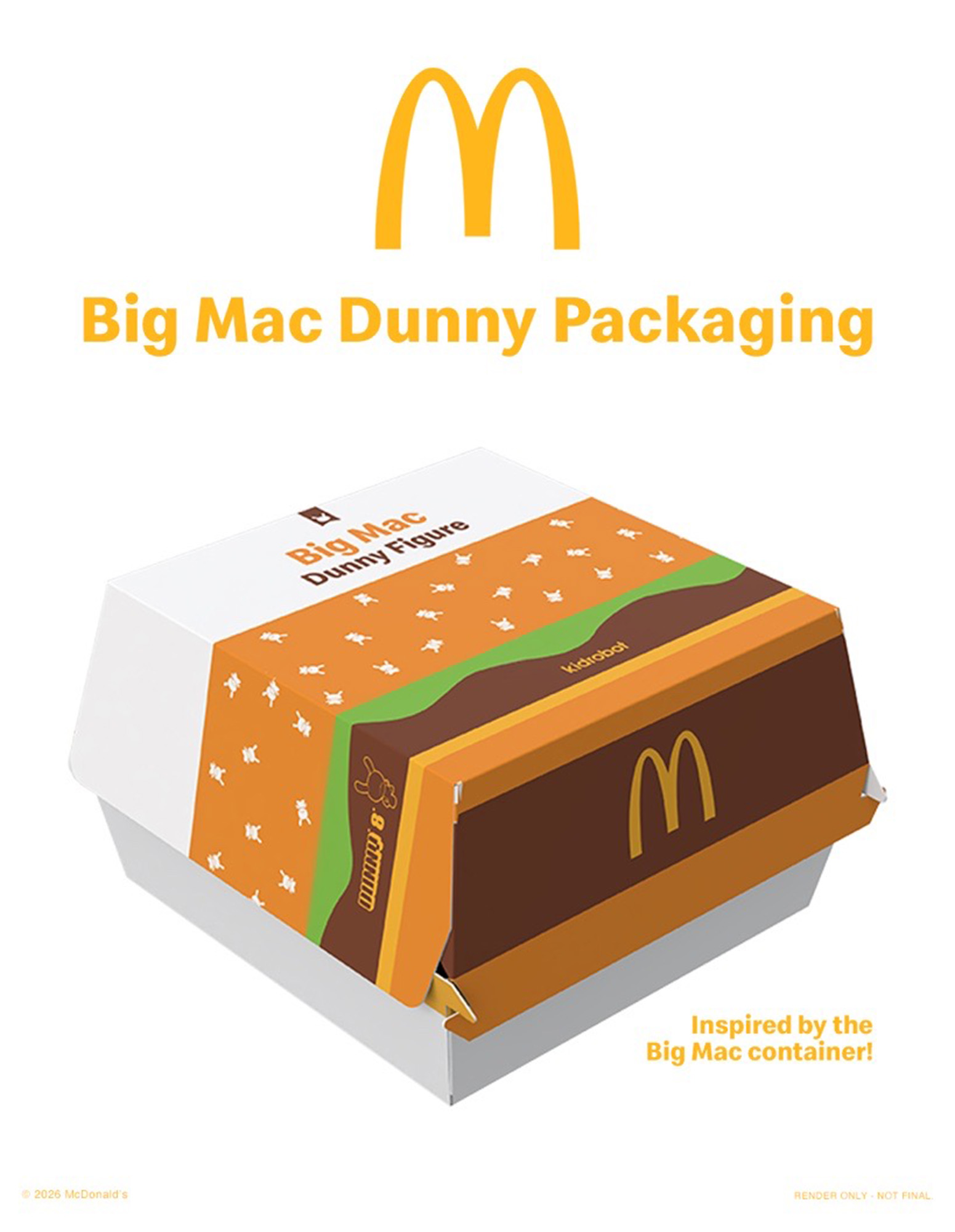MCDONALDS BIG MAC 8" VINYL DUNNY ART FIGURINE - Image 4