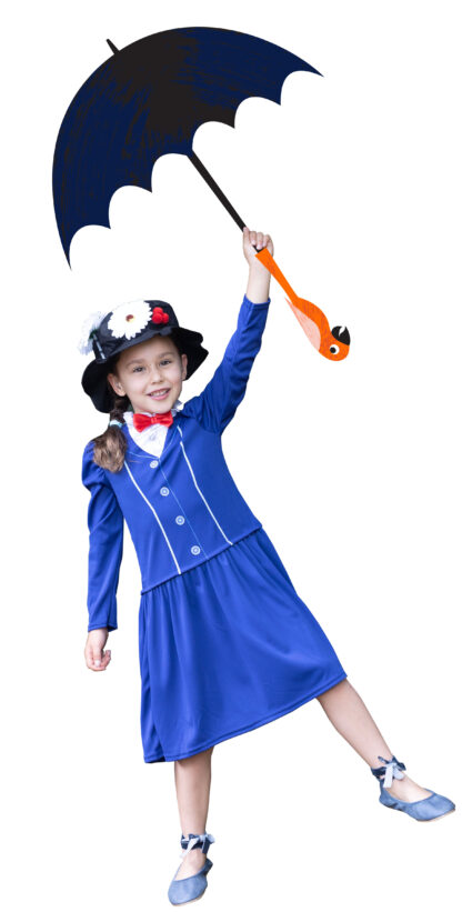 MARY POPPINS COSTUME, CHILD - Image 3