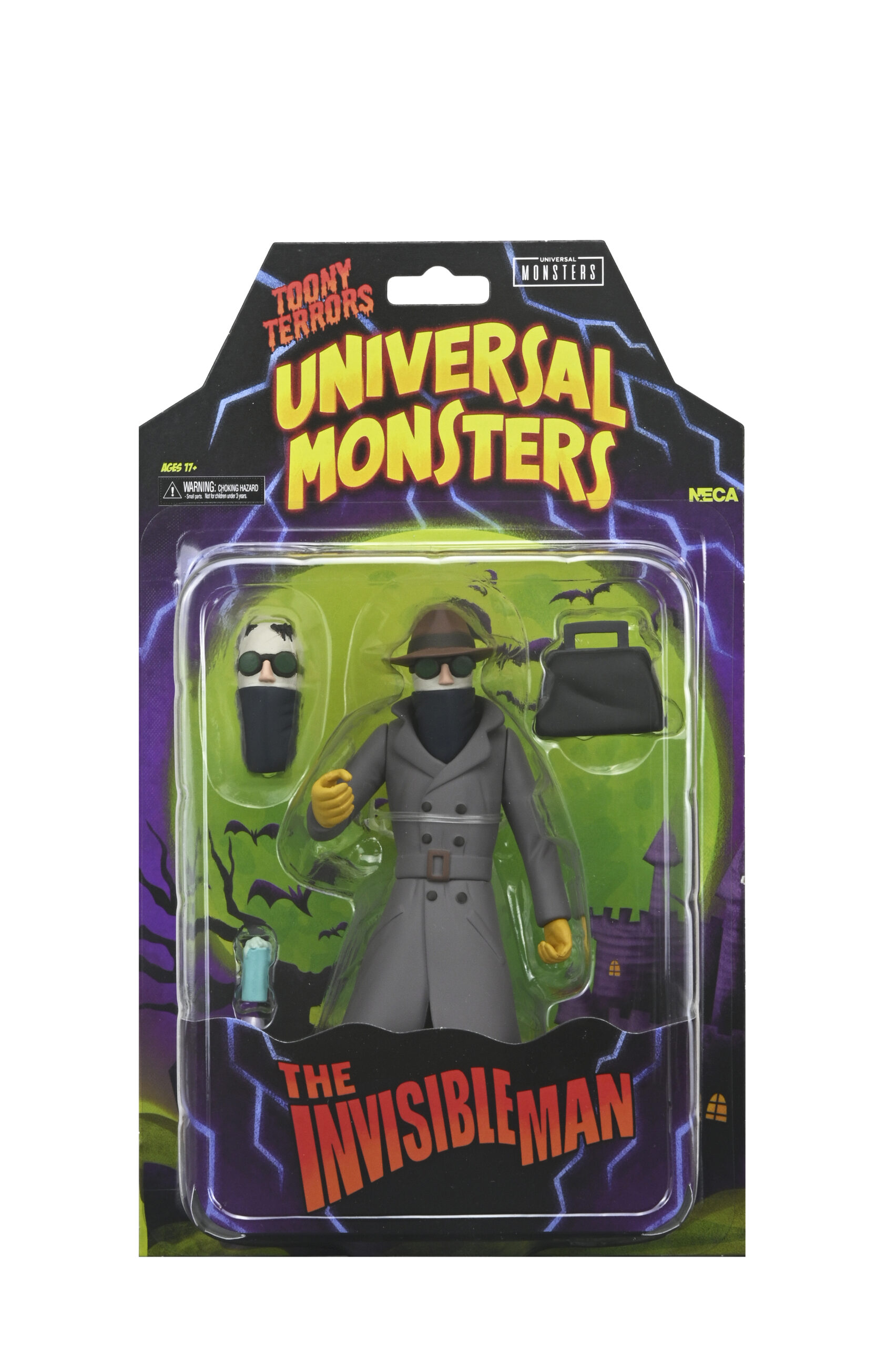 INVISIBLE MAN X UNIVERSAL MONSTERS - TOONY TERRORS 6" SCALE ACTION FIGURE - Image 5