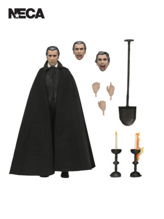 DRACULA - HAMMER FILMS: HORROR OF DRACULA (1958) ULTIMATE COUNT DRACULA - 7" SCALE ACTION FIGURE