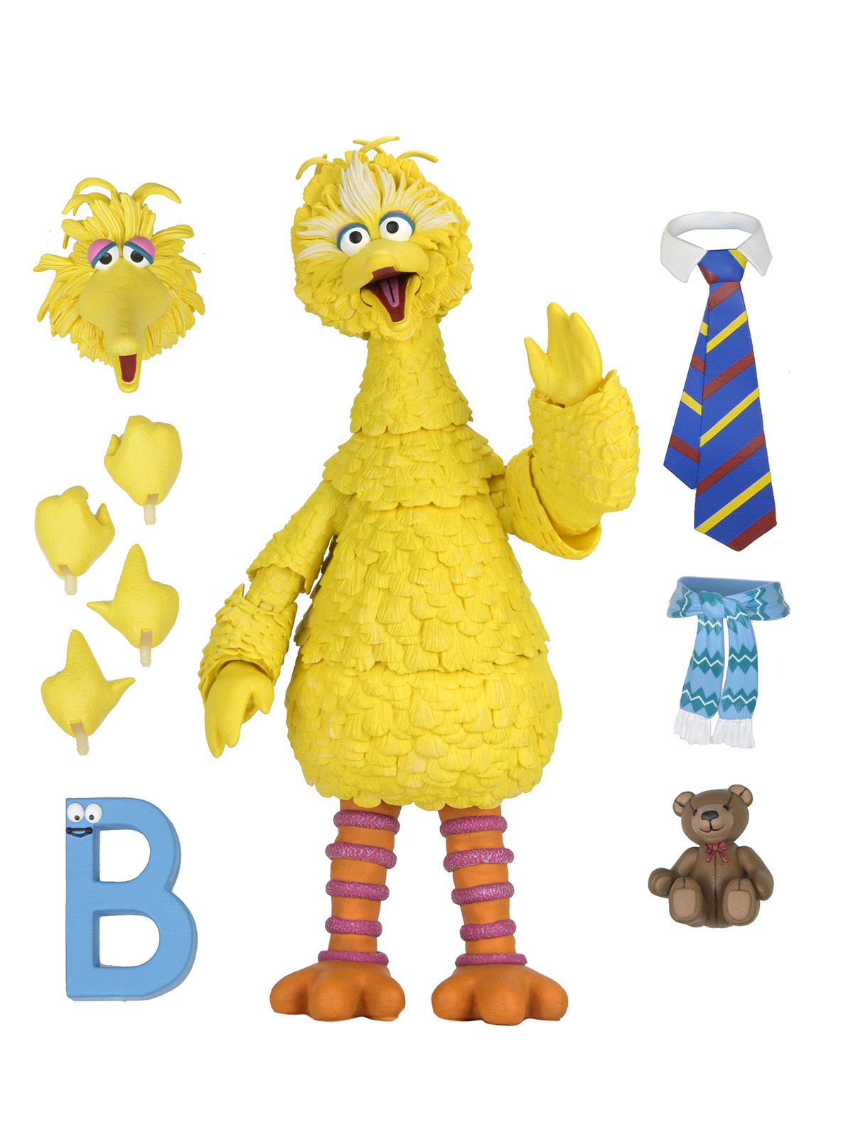 SESAME STREET ULTIMATE BIG BIRD - 7" SCALE ACTION FIGURE - Image 2