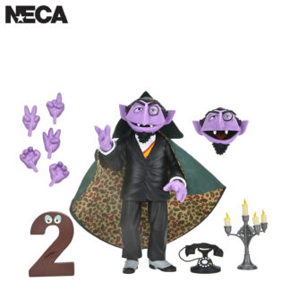SESAME STREET - ULTIMATE THE COUNT 7" SCALE ACTION FIGURE