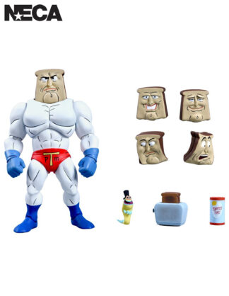 THE REN & STIMPY SHOW - ULTIMATE POWDERED TOAST MAN 7" SCALE ACTION FIGURE