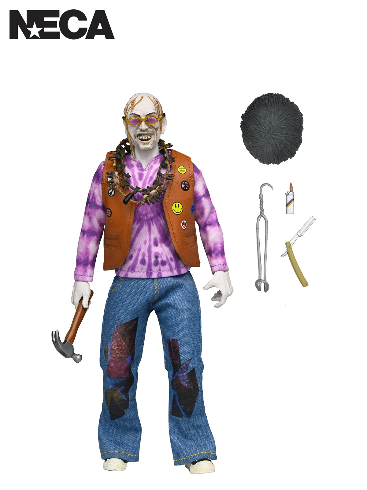 TEXAS CHAINSAW MASSACRE 2 - CHOP TOP 8" CLOTHED FIGURE