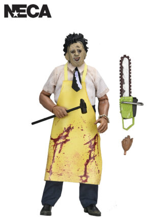 TEXAS CHAINSAW MASSACRE LEATHERFACE - 8" CLOTHED ACTION FIGURE (WINDOW BOX)