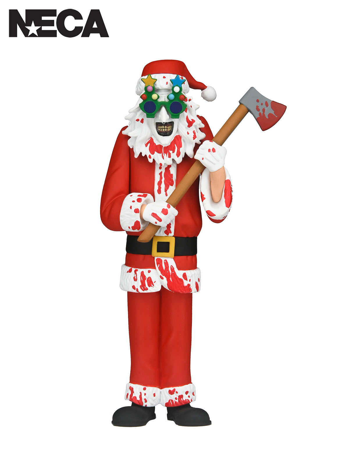 TERRIFIER - ART THE CLOWN SANTA SUIT (BLOODY VERSION) 6" SCALE FIGURE TOONY TERRORS