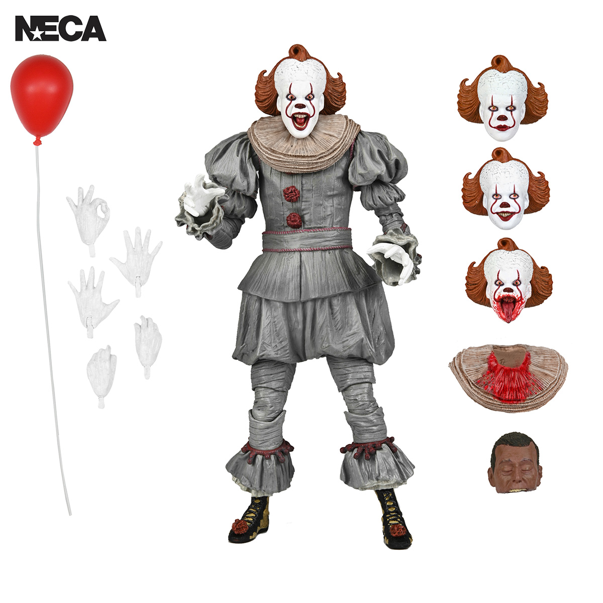 WELCOME TO DERRY ULTIMATE PENNYWISE 7" SCALE ACTION FIGURE