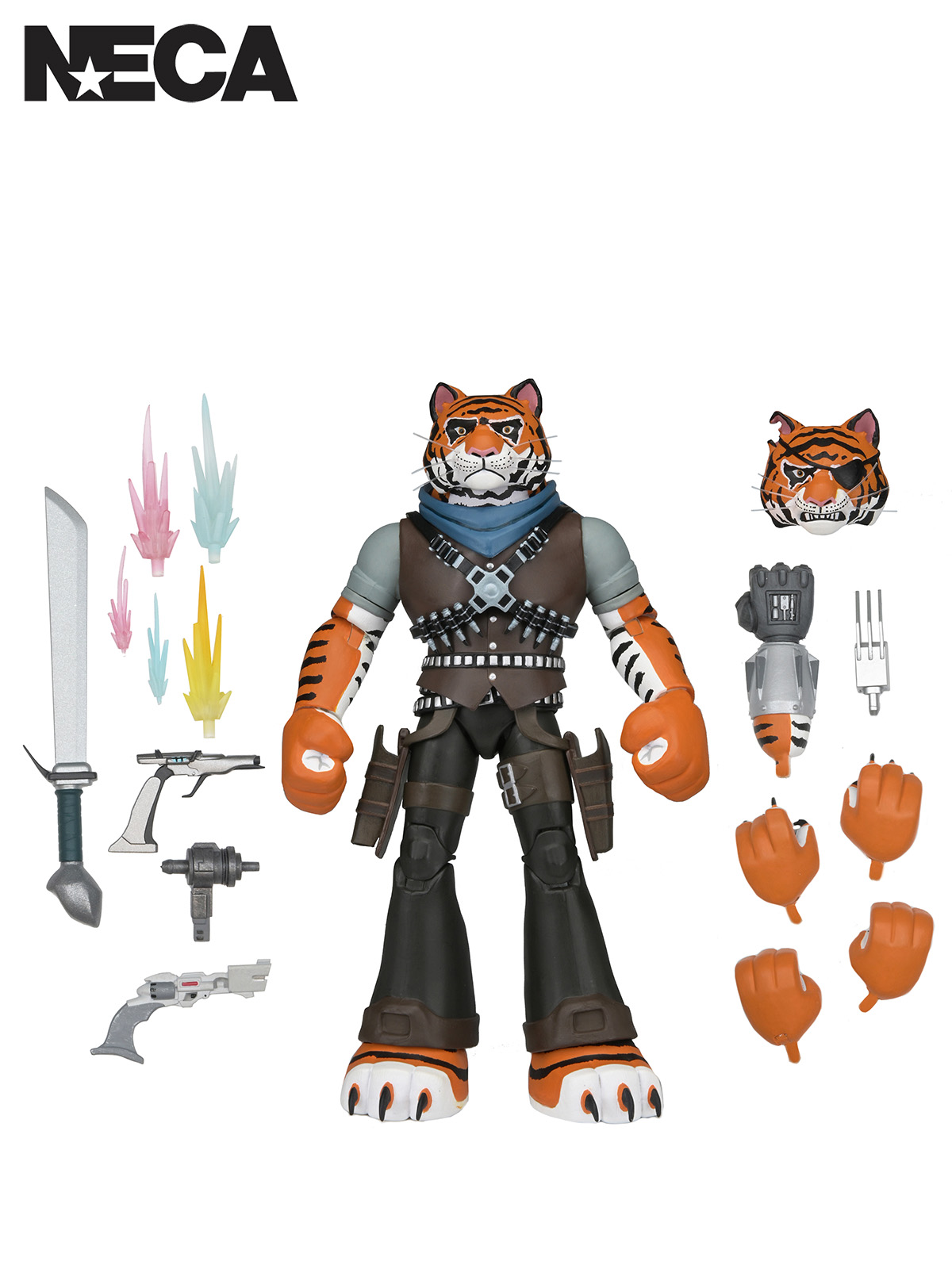 TMNT (2012 CARTOON) ULTIMATE TIGER CLAW 7" SCALE ACTION FIGURE