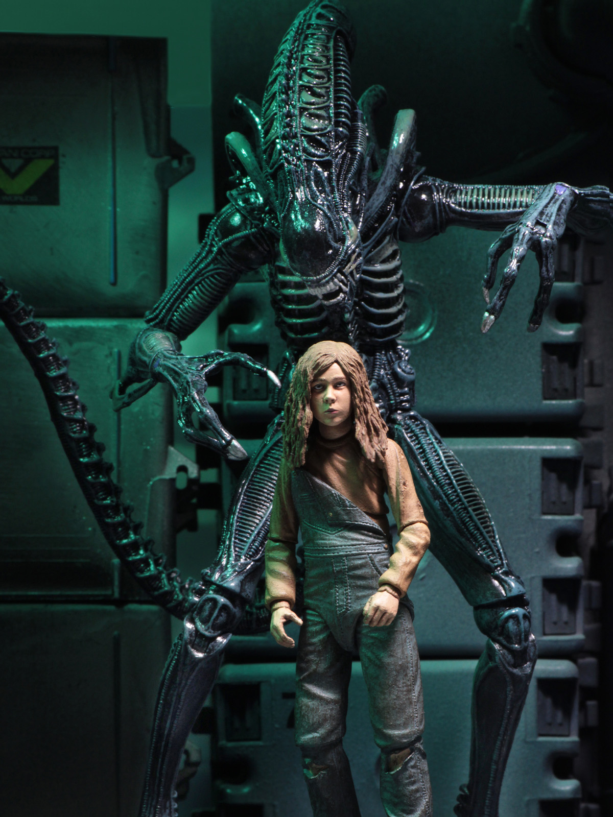 ALIENS ULTIMATE ALIENS WARRIOR (1986) BLUE - 7" SCALE ACTION FIGURE - Image 5