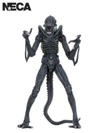 ALIENS ULTIMATE ALIENS WARRIOR (1986) BLUE - 7" SCALE ACTION FIGURE