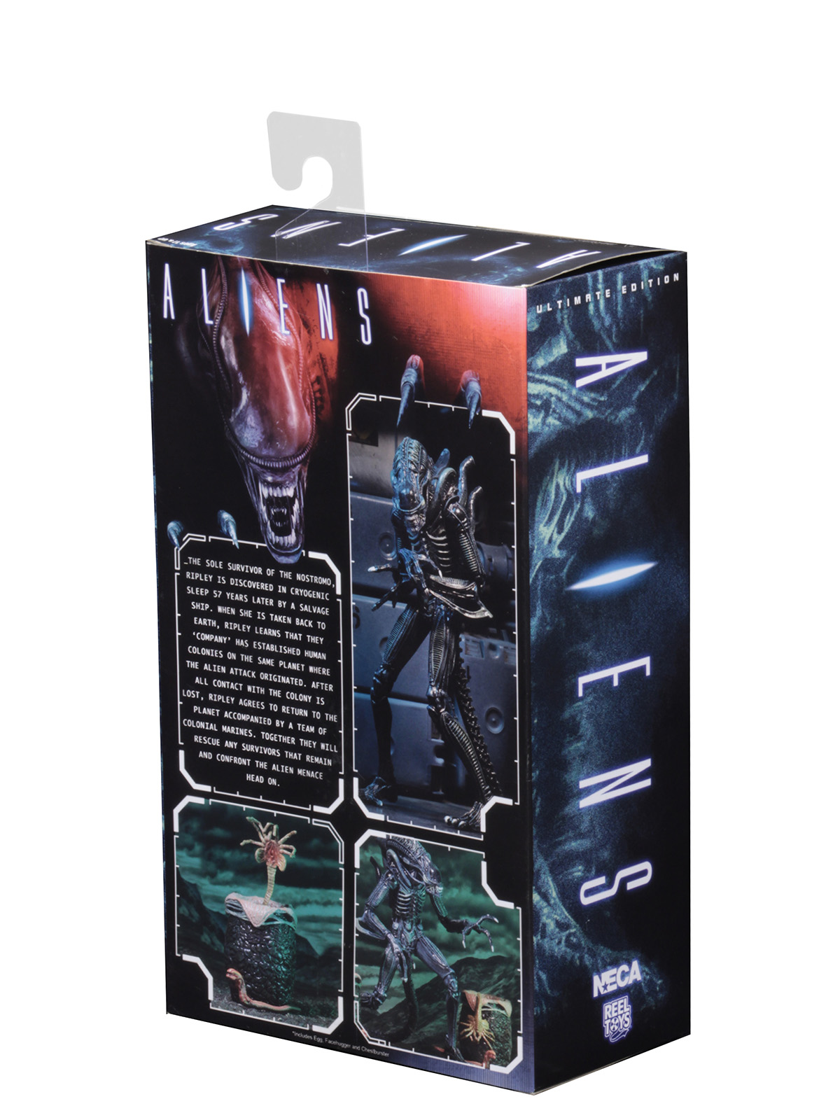 ALIENS ULTIMATE ALIENS WARRIOR (1986) BLUE - 7" SCALE ACTION FIGURE - Image 8