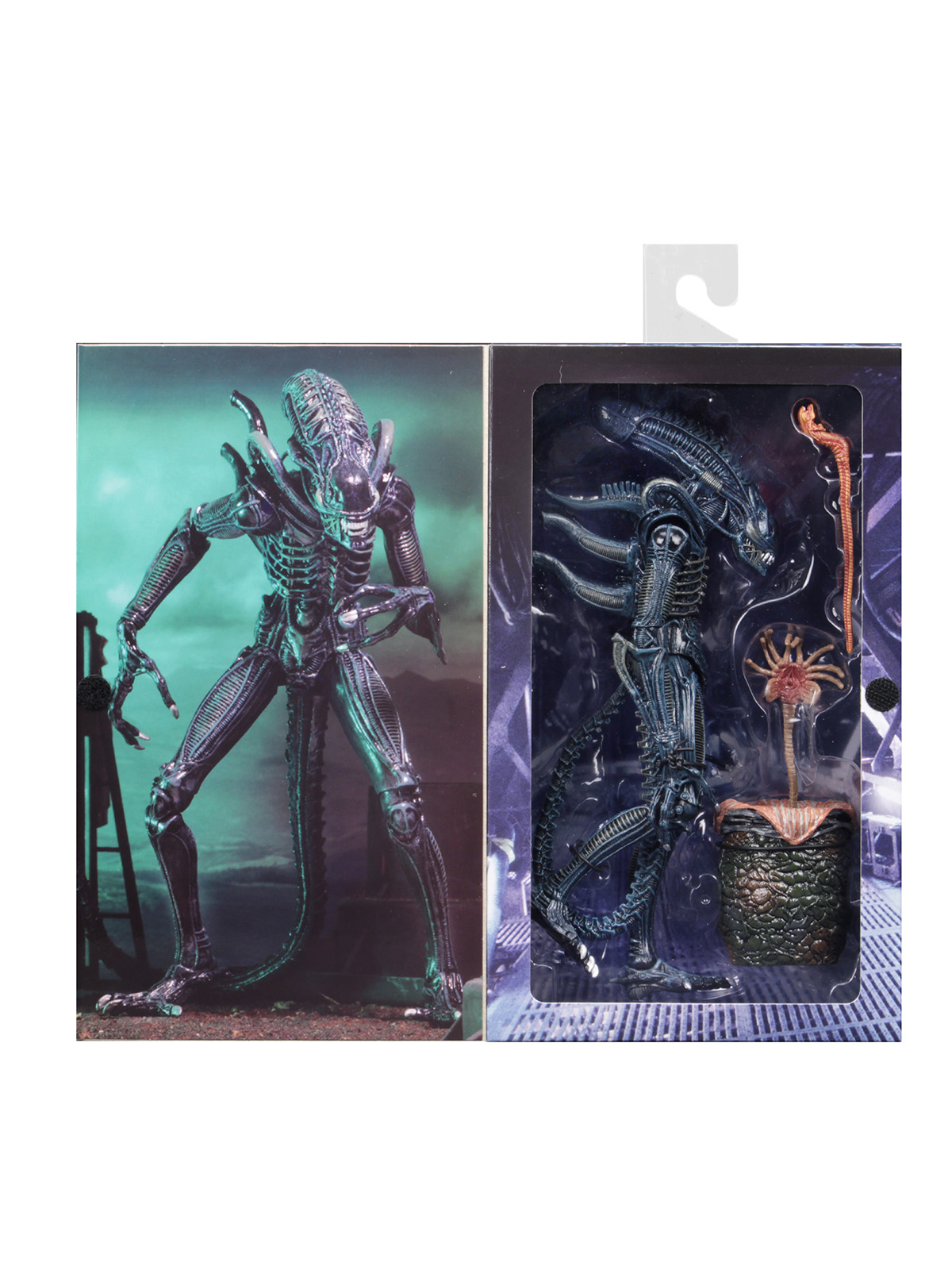 ALIENS ULTIMATE ALIENS WARRIOR (1986) BLUE - 7" SCALE ACTION FIGURE - Image 7
