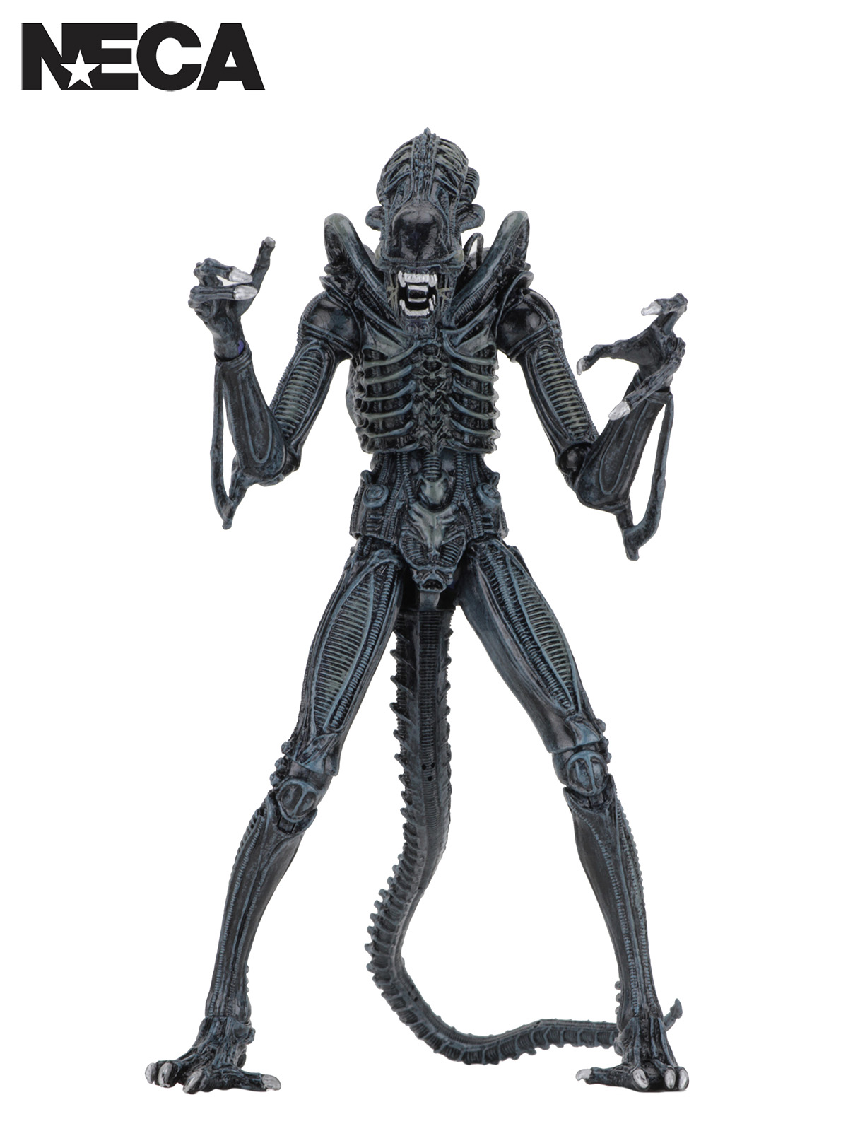 ALIENS ULTIMATE ALIENS WARRIOR (1986) BLUE - 7" SCALE ACTION FIGURE