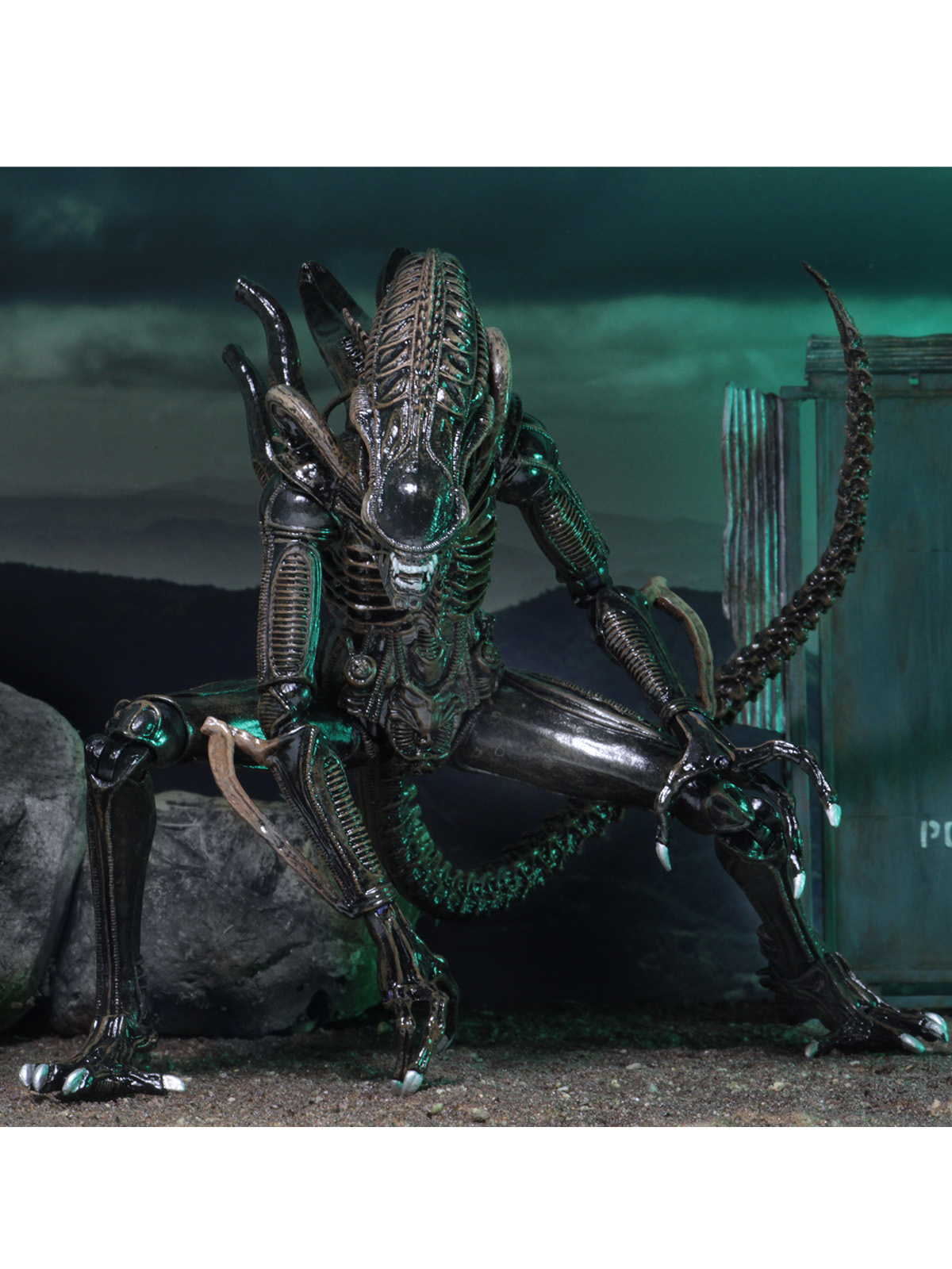 ALIENS ULTIMATE ALIENS WARRIOR (1986) BROWN - 7" SCALE ACTION FIGURE - Image 7