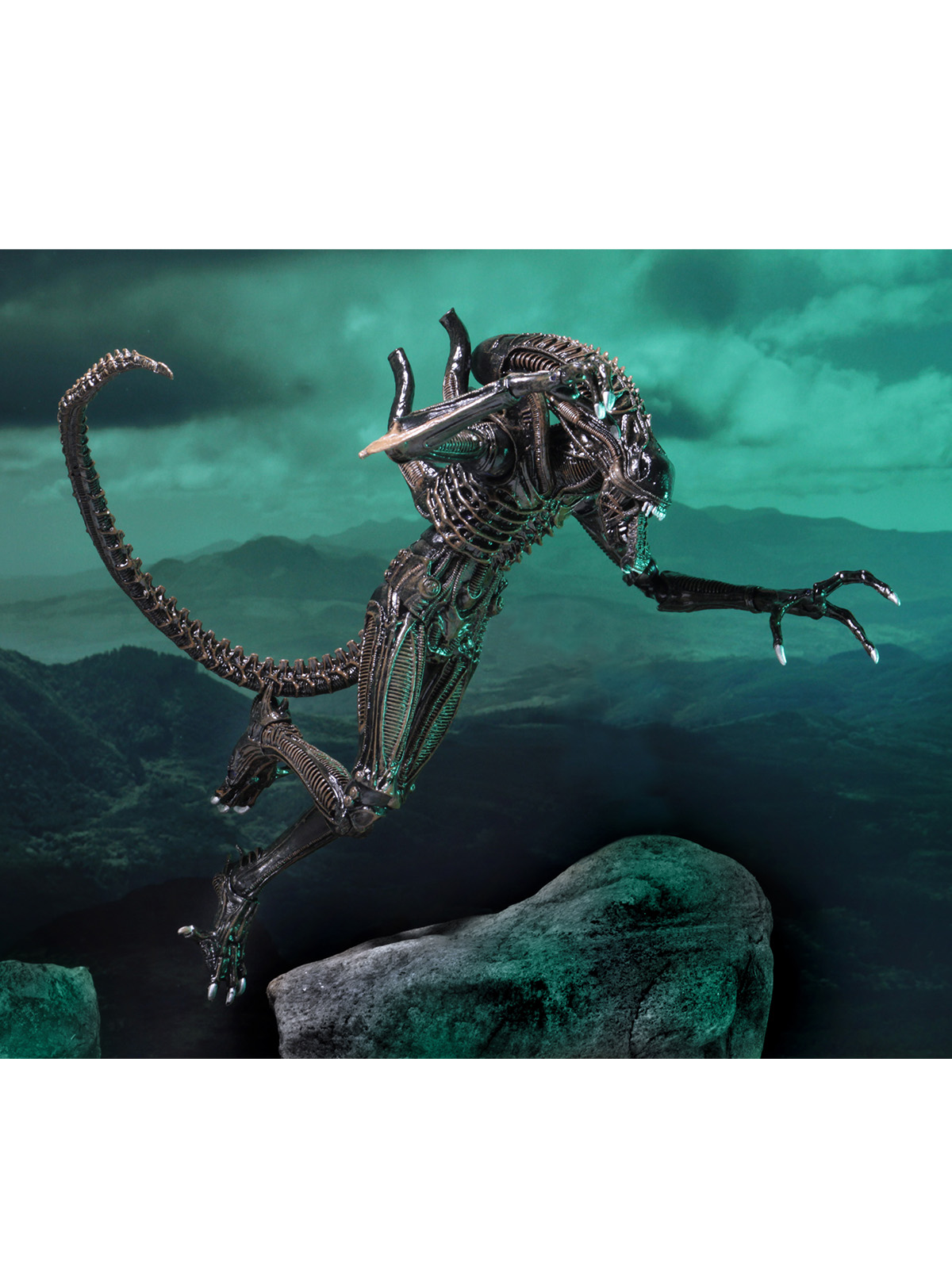 ALIENS ULTIMATE ALIENS WARRIOR (1986) BROWN - 7" SCALE ACTION FIGURE - Image 6