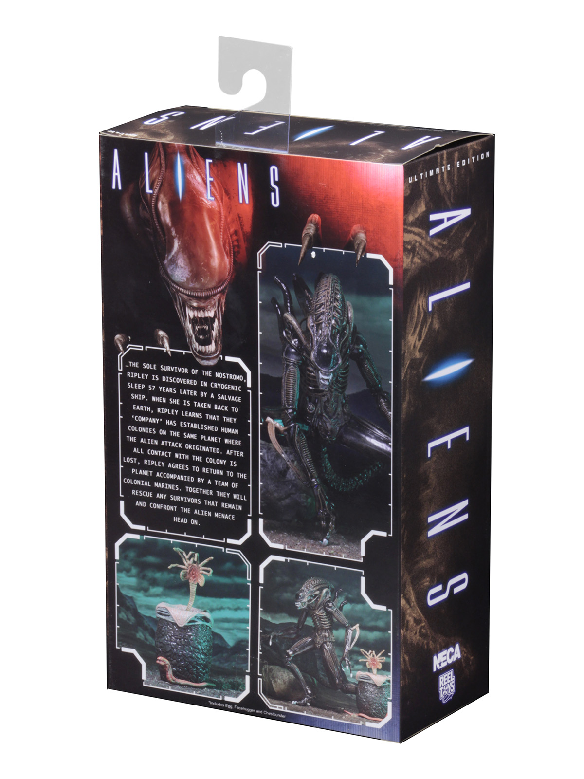 ALIENS ULTIMATE ALIENS WARRIOR (1986) BROWN - 7" SCALE ACTION FIGURE - Image 8