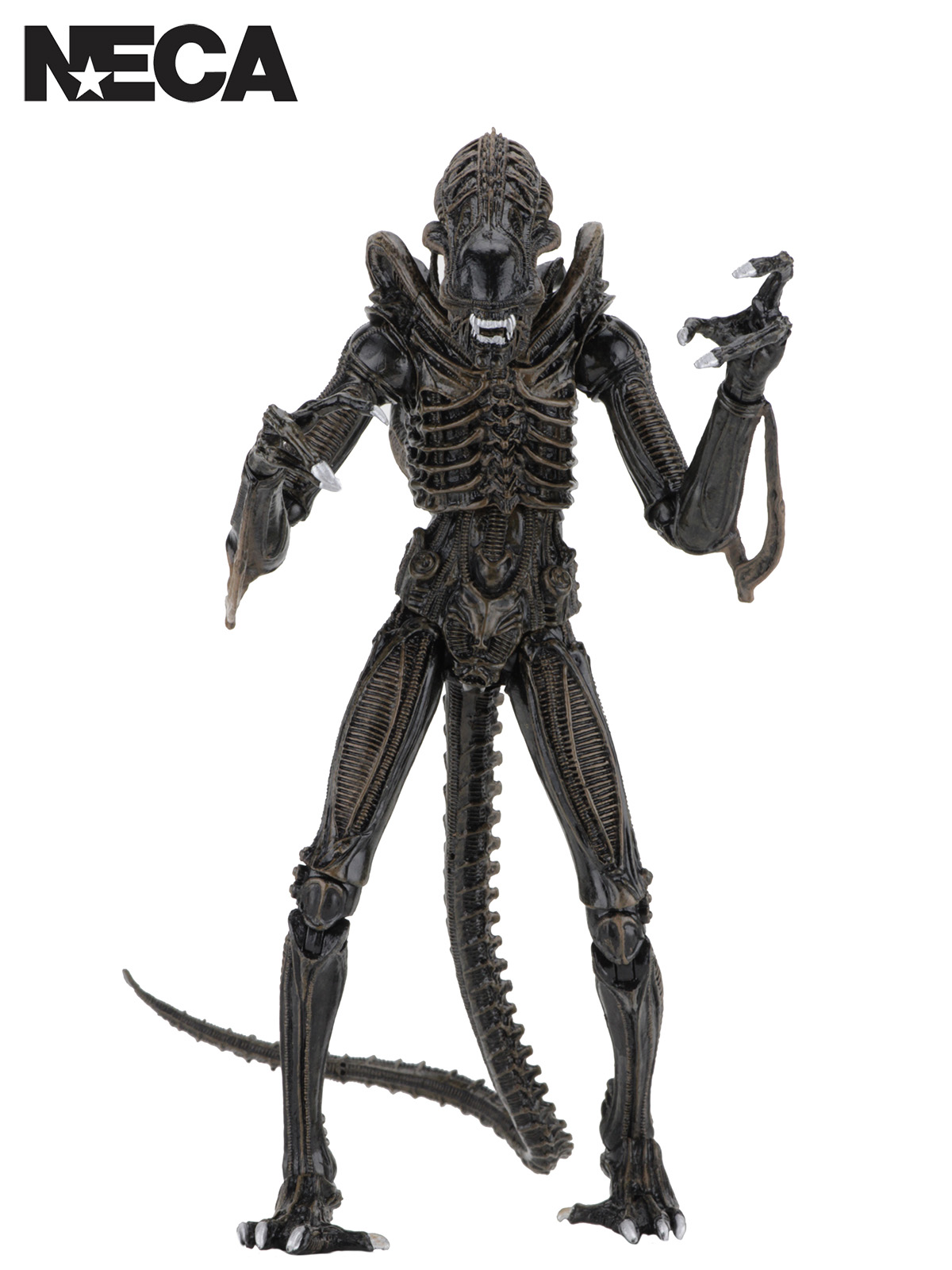 ALIENS ULTIMATE ALIENS WARRIOR (1986) BROWN - 7" SCALE ACTION FIGURE