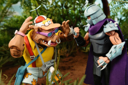 TMNT VACATION BEBOP AND ROCKSTEADY 2 PACK (CARTOON) - 7" SCALE ACTION FIGURE - Image 7