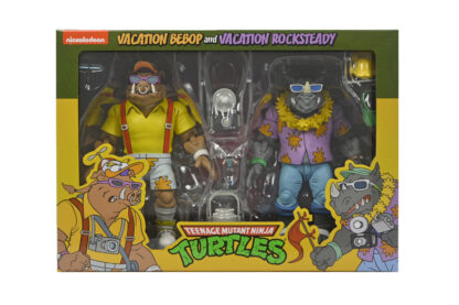 TMNT VACATION BEBOP AND ROCKSTEADY 2 PACK (CARTOON) - 7" SCALE ACTION FIGURE - Image 19