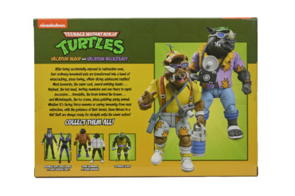 TMNT VACATION BEBOP AND ROCKSTEADY 2 PACK (CARTOON) - 7" SCALE ACTION FIGURE - Image 22
