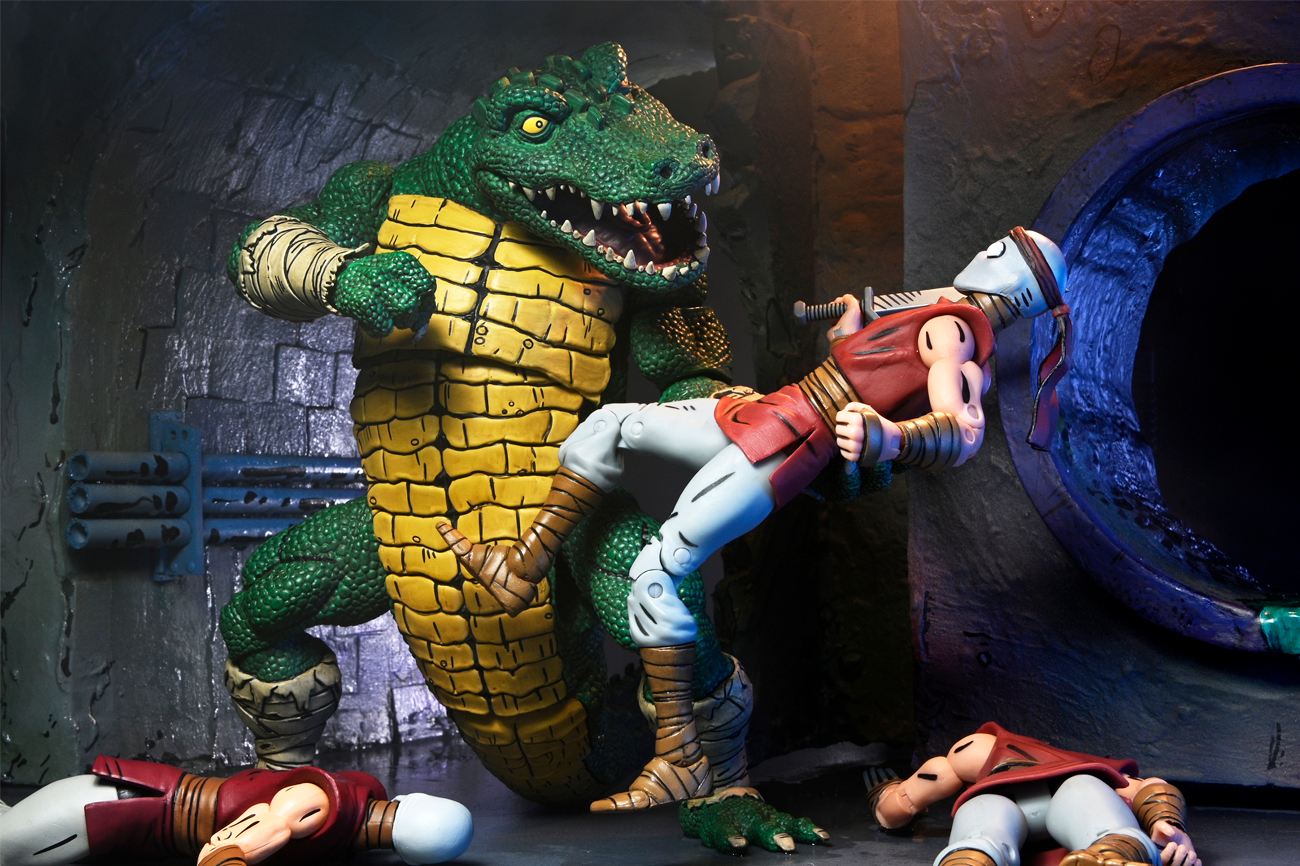 TMNT LEATHERHEAD DELUXE FIGURE (MIRAGE COMICS) 7" SCALE ACTION FIGURE - Image 3
