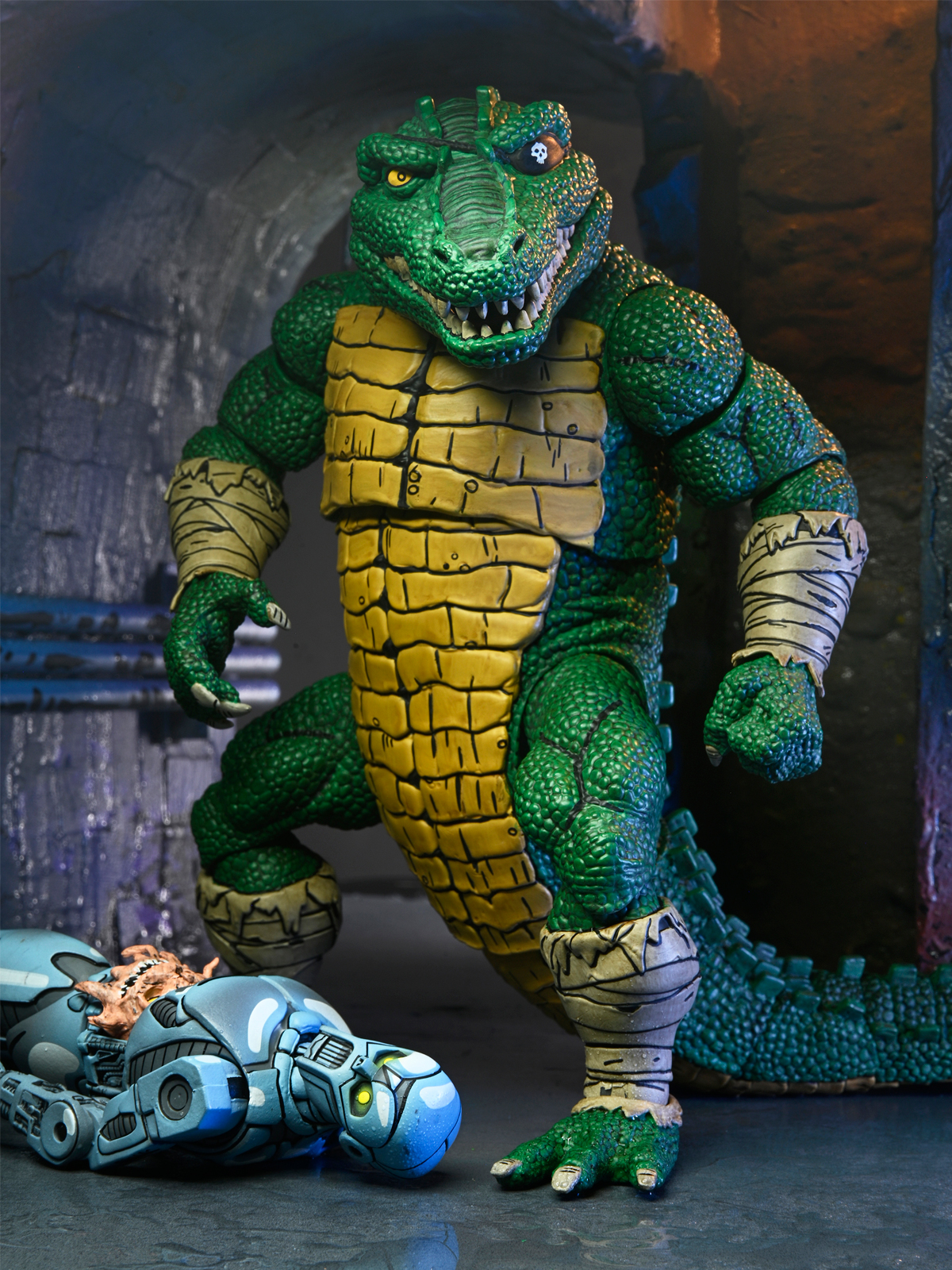 TMNT LEATHERHEAD DELUXE FIGURE (MIRAGE COMICS) 7" SCALE ACTION FIGURE - Image 4