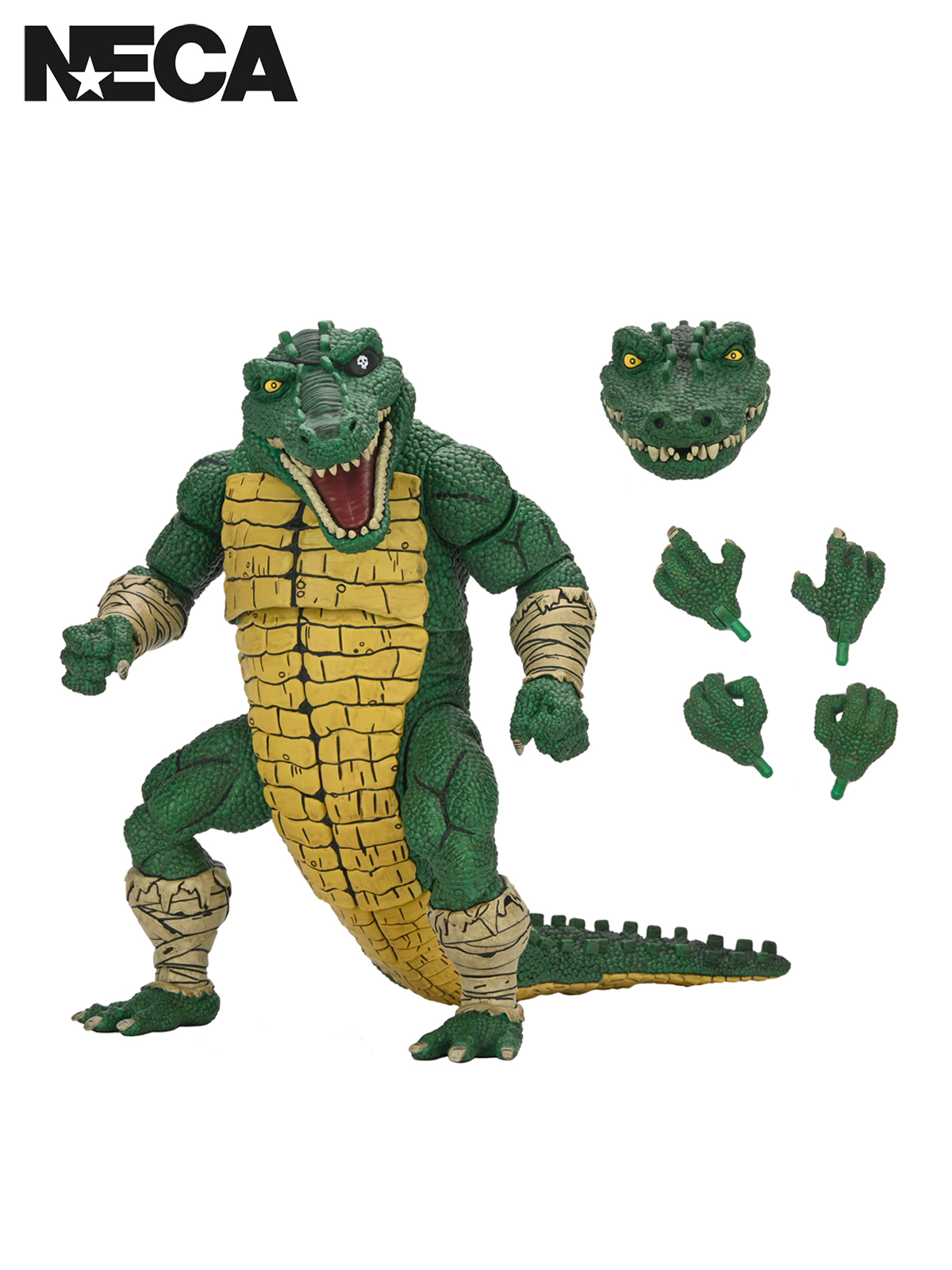 TMNT LEATHERHEAD DELUXE FIGURE (MIRAGE COMICS) 7" SCALE ACTION FIGURE