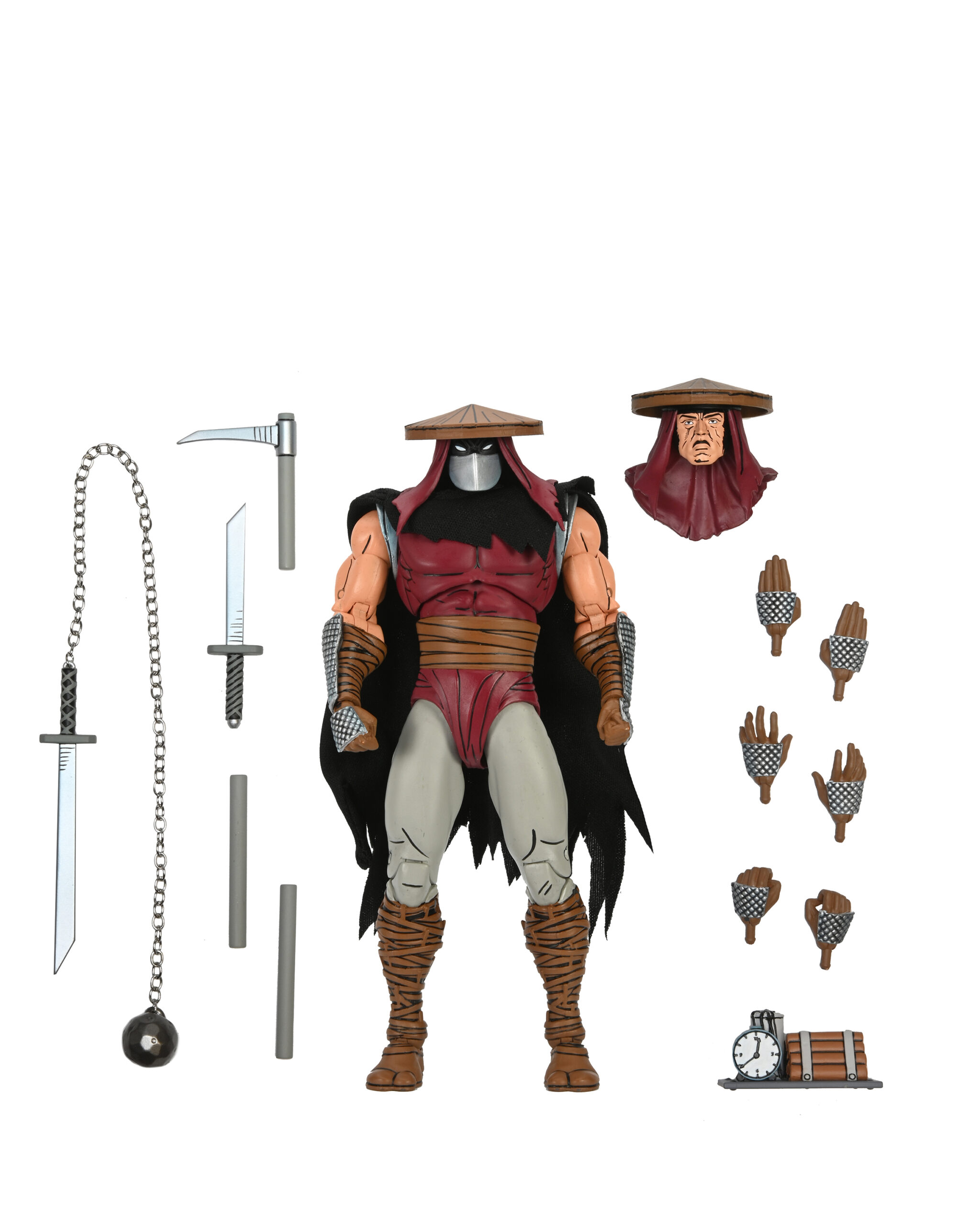 TMNT FOOT ASSASSIN CLASSIC COLOURS (MIRAGE COMICS) - 7" SCALE ACTION FIGURE - Image 2