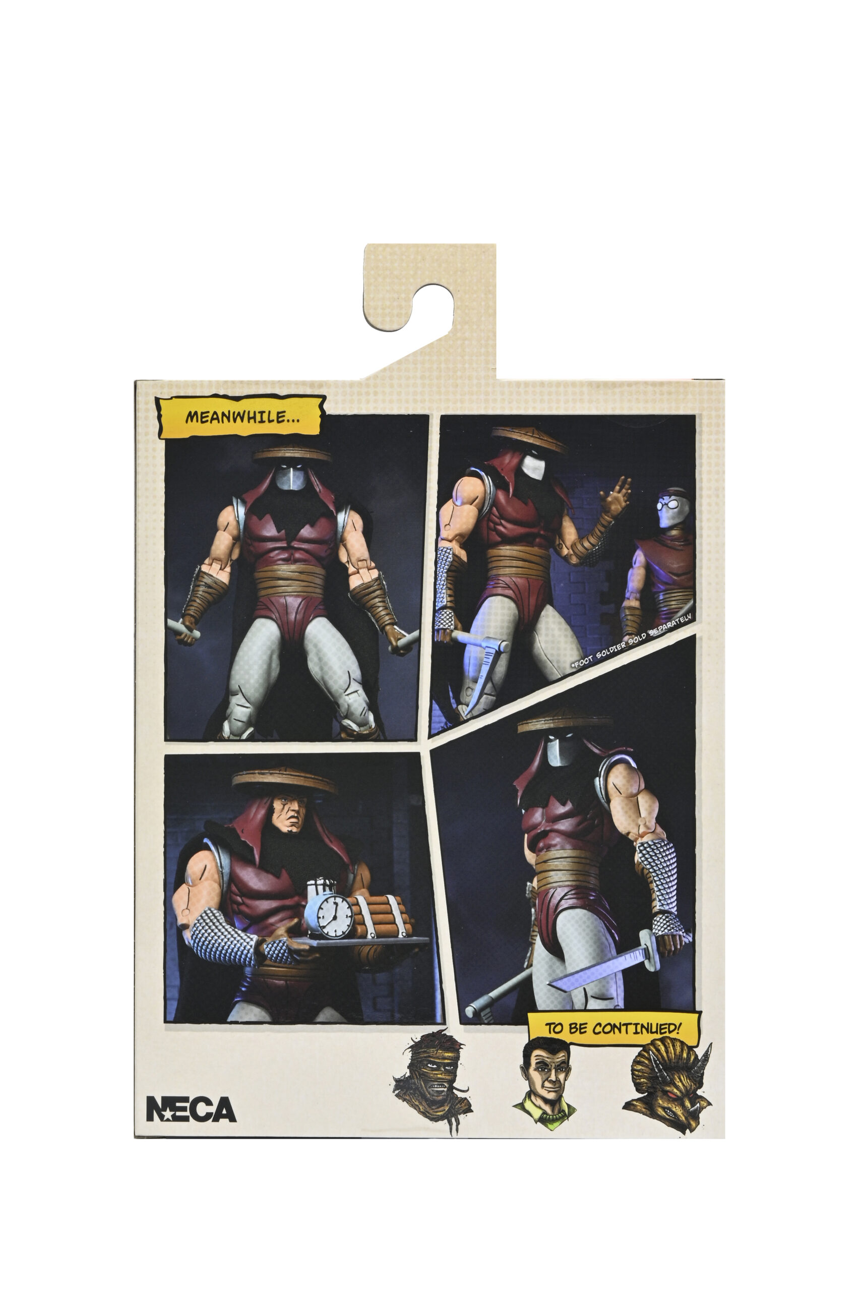 TMNT FOOT ASSASSIN CLASSIC COLOURS (MIRAGE COMICS) - 7" SCALE ACTION FIGURE - Image 7