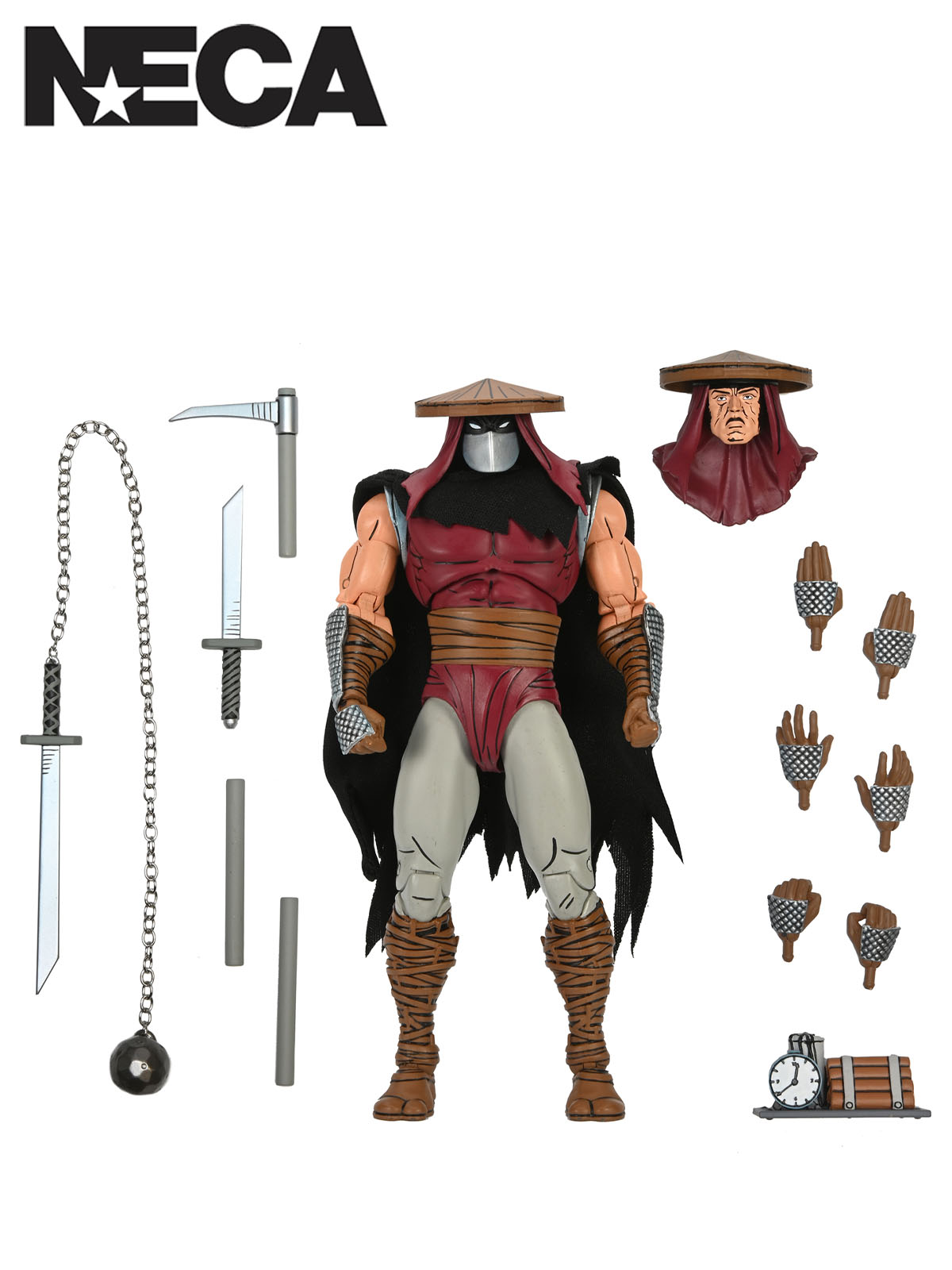 TMNT FOOT ASSASSIN CLASSIC COLOURS (MIRAGE COMICS) - 7" SCALE ACTION FIGURE