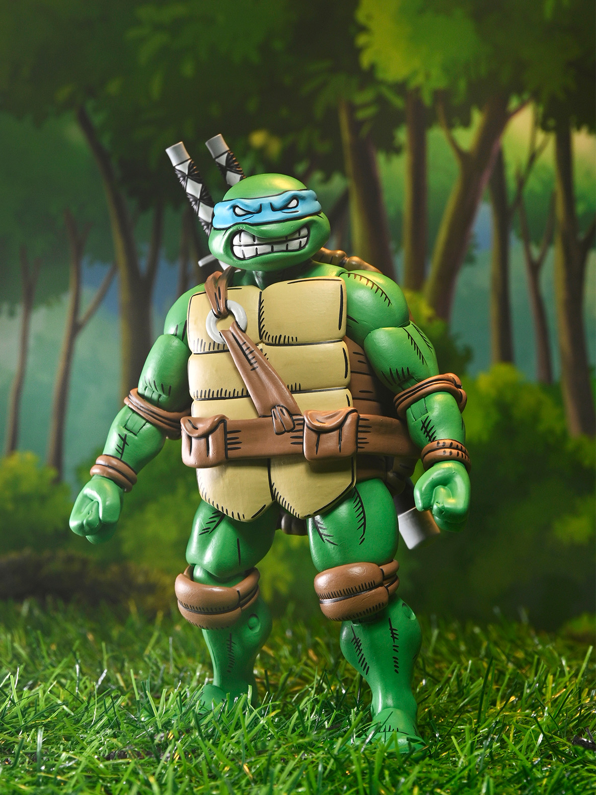 TMNT X USAGI YOJIMBO - ULTIMATE LEONARDO 7" SCALE ACTION FIGURE - Image 3