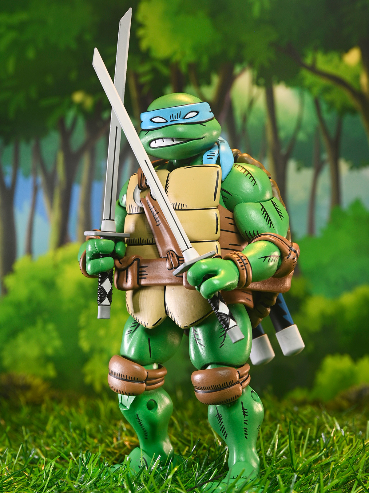 TMNT X USAGI YOJIMBO - ULTIMATE LEONARDO 7" SCALE ACTION FIGURE - Image 4