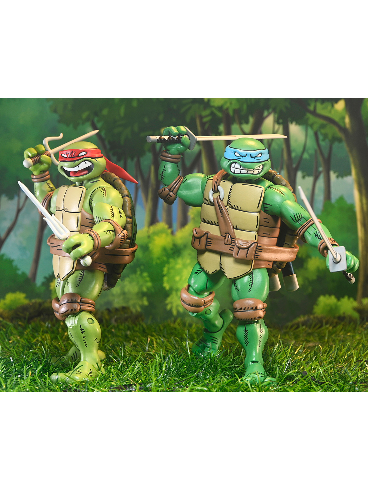 TMNT X USAGI YOJIMBO - ULTIMATE LEONARDO 7" SCALE ACTION FIGURE - Image 6