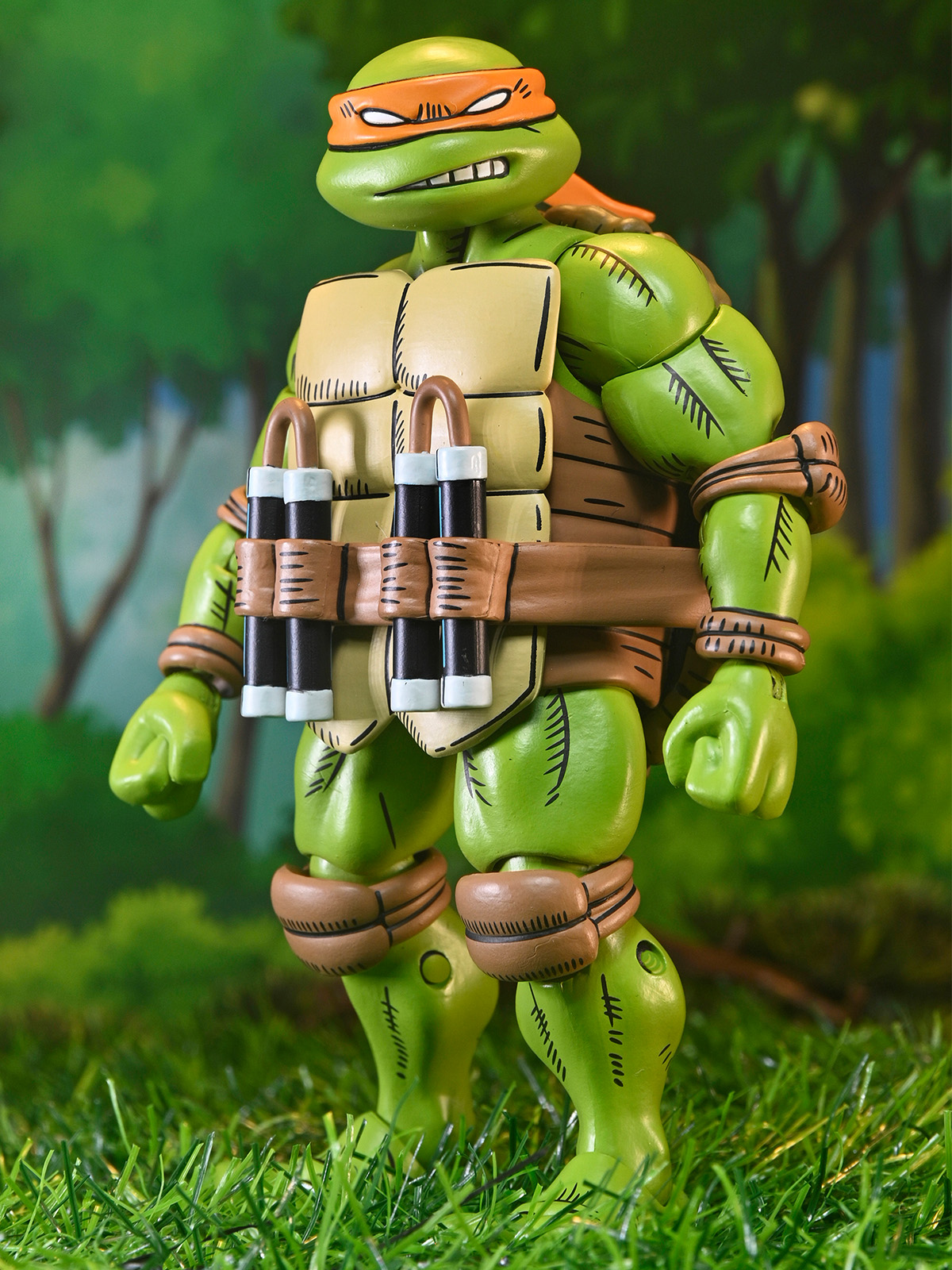 TMNT X USAGI YOJIMBO - ULTIMATE MICHELANGELO 7" SCALE ACTION FIGURE - Image 2