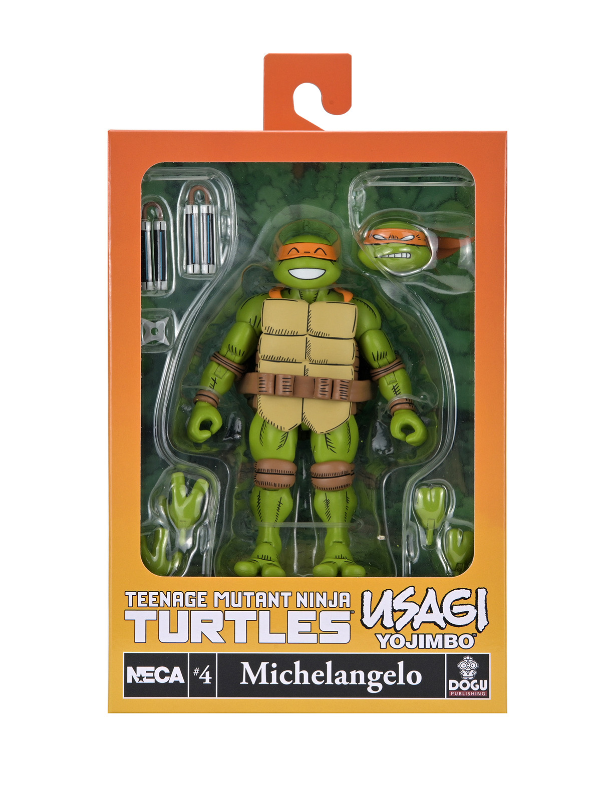 TMNT X USAGI YOJIMBO - ULTIMATE MICHELANGELO 7" SCALE ACTION FIGURE - Image 12