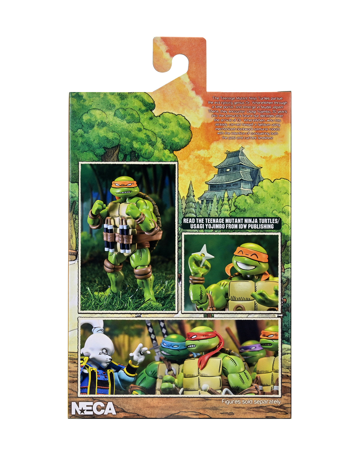 TMNT X USAGI YOJIMBO - ULTIMATE MICHELANGELO 7" SCALE ACTION FIGURE - Image 14